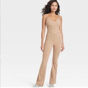 JoyLab Tan Jumpsuit size S